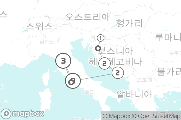 [샘플] 로마황제의 휴양지 스플리트와  토스카나 드라이빙 대표 이미지