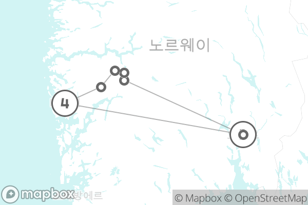피오르 기차 여행: 오슬로·베르겐 대표 이미지