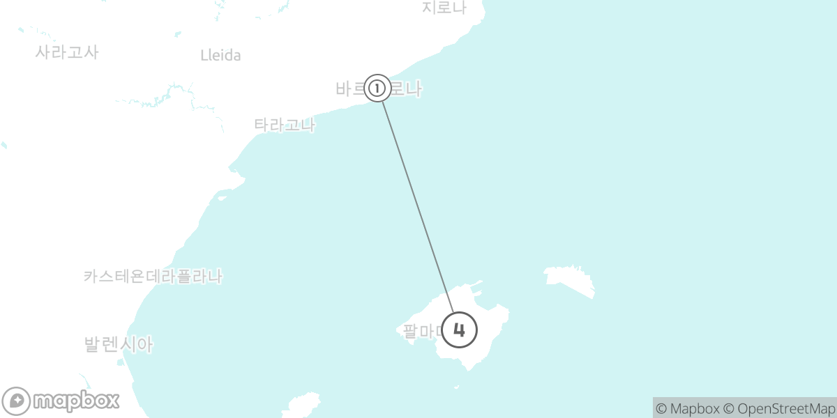 마요르카 완전정복! 바르셀로나와 함께하는 지중해 힐링 여행 루트 지도
