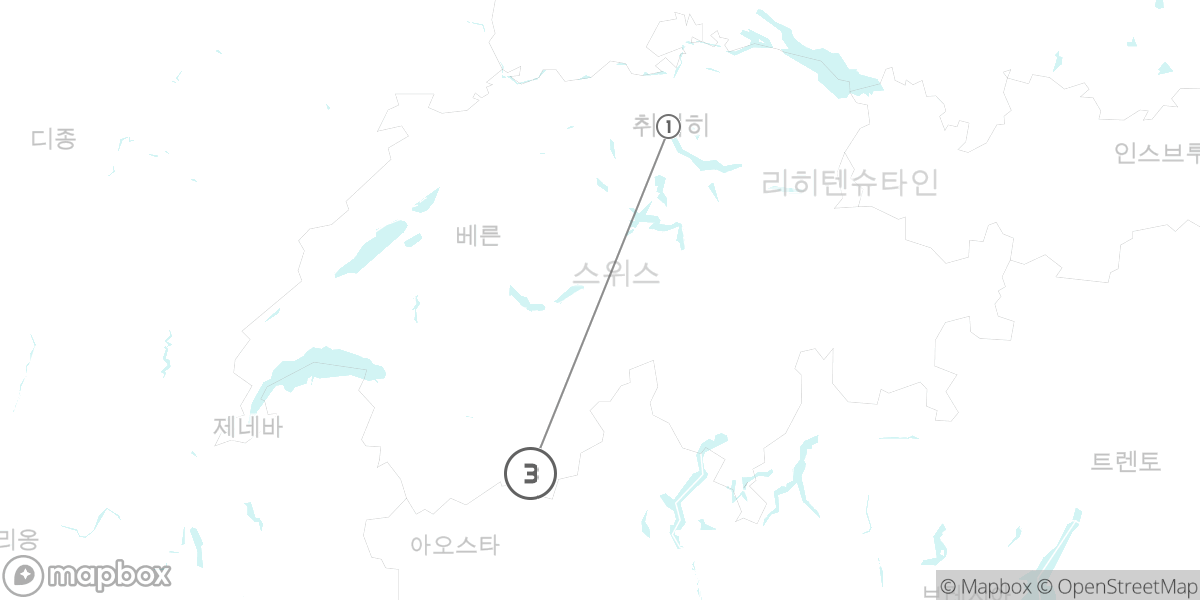 체르마트 집중 탐구: 마터호른의 모든 것 루트 지도