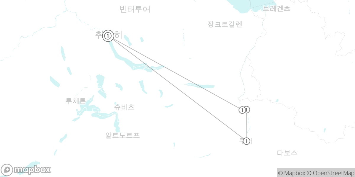 동화 속으로, 하이디 마을과 온천 힐링 여행 루트 지도