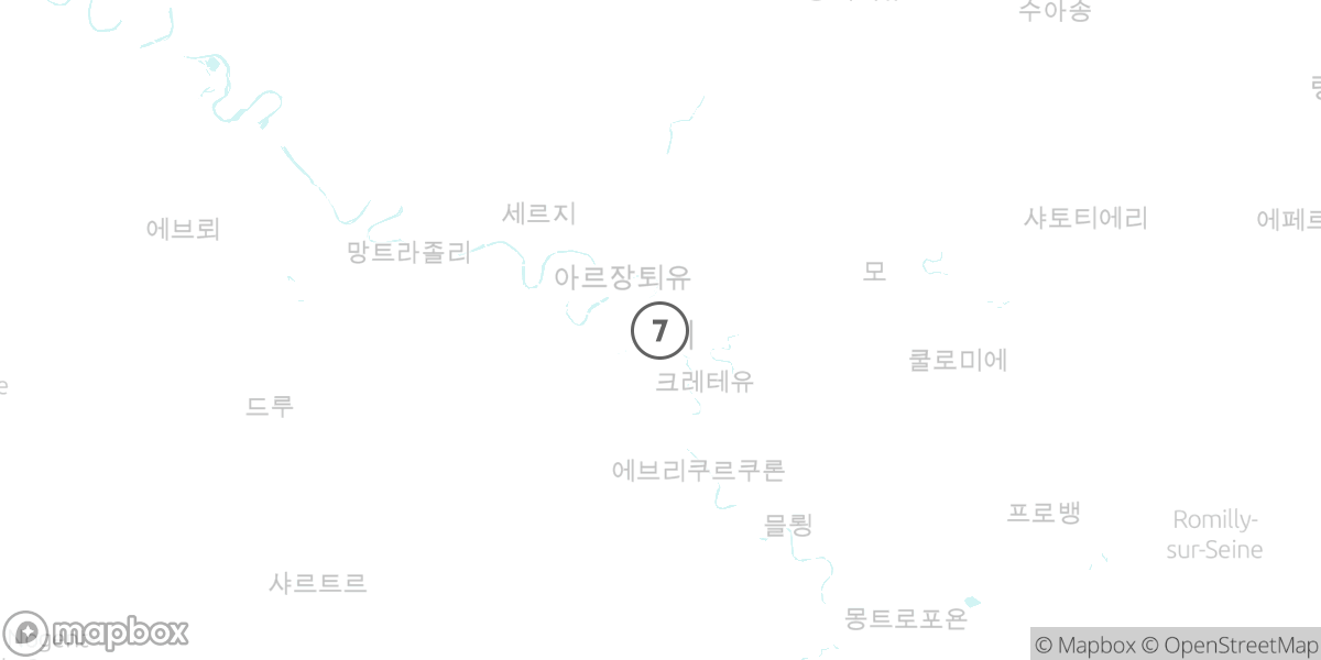 파리와 베르사유, 화려한 왕가의 초대 루트 지도