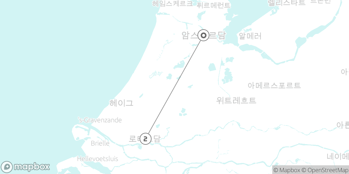 클래식과 모던의 조화, 2대 도시 루트 지도