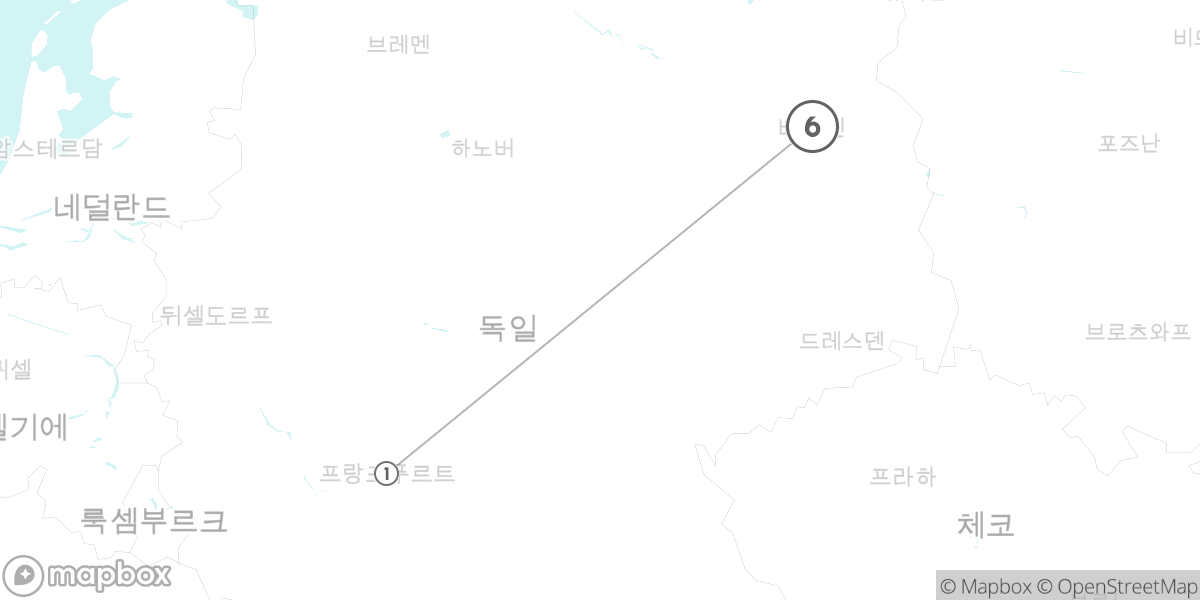 수도 베를린 완전 정복과 포츠담 정원 여행 루트 지도