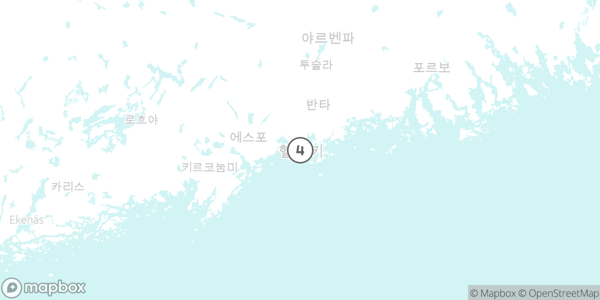 헬싱키 완벽 정복 (5일) 루트 지도