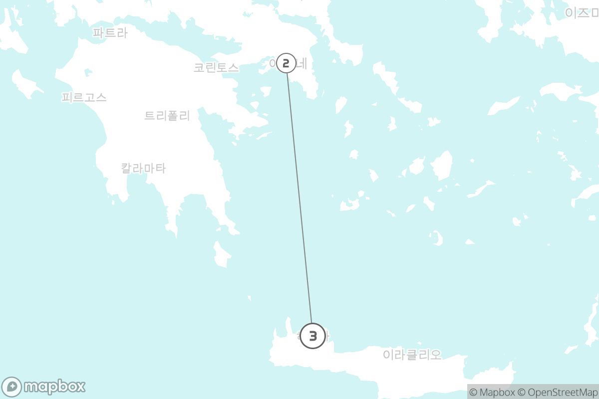 7일 루트 지도