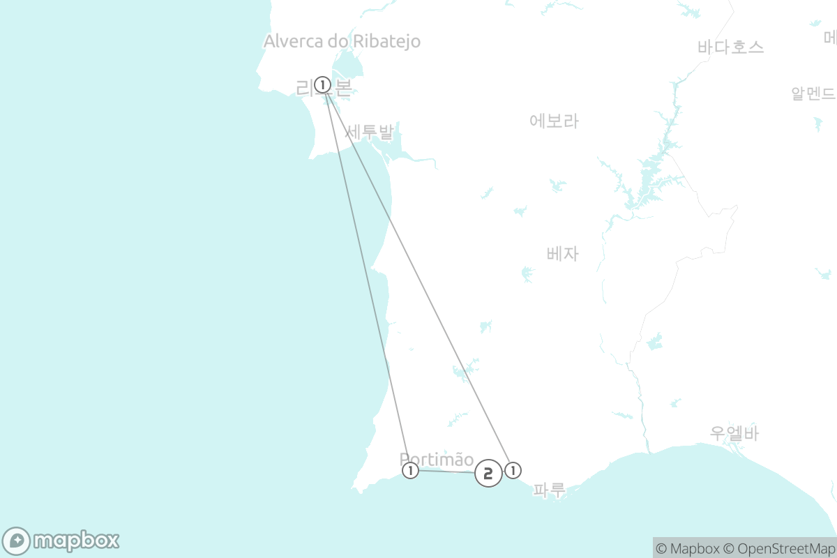 7일 루트 지도