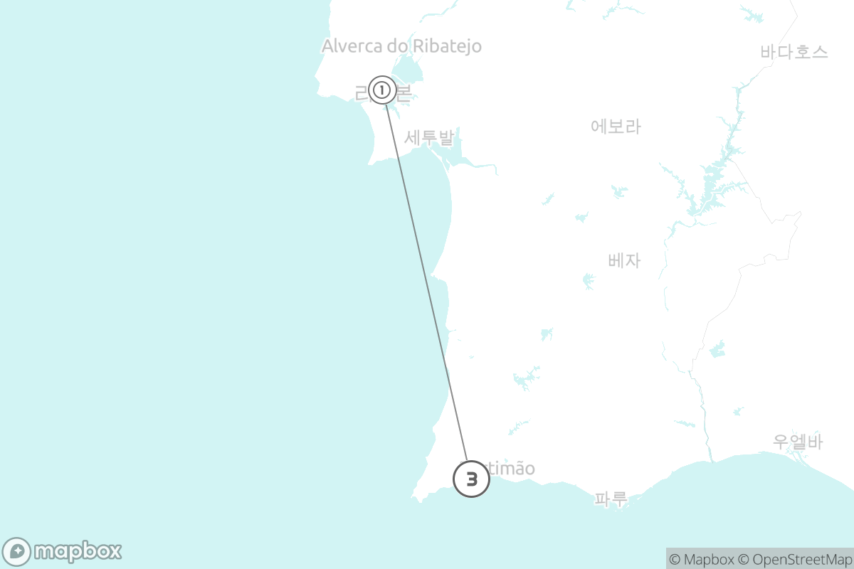 7일 루트 지도