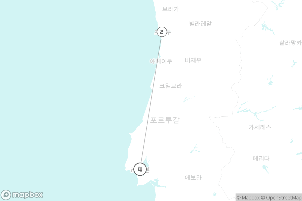 7일 루트 지도