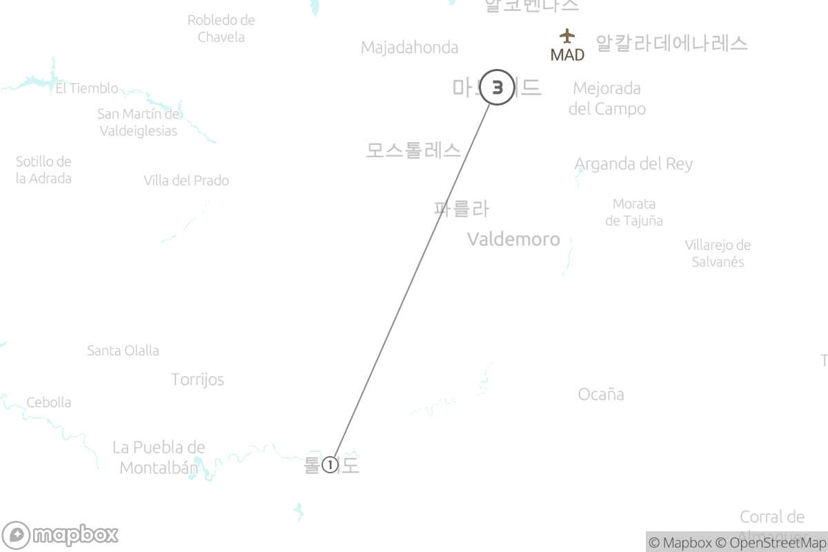 7일 루트 지도