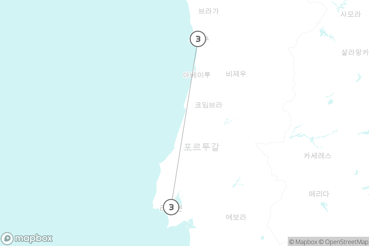 7일 루트 지도