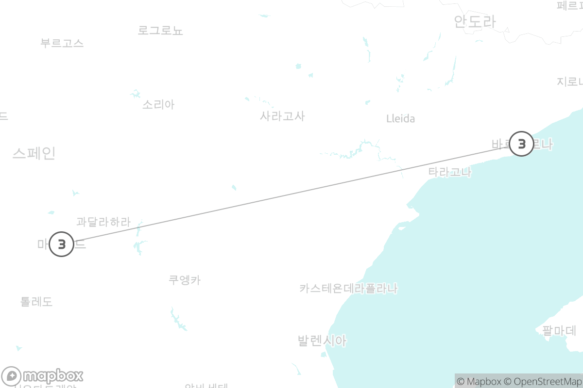 7일 루트 지도