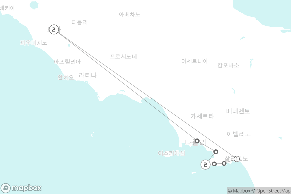 7일 루트 지도
