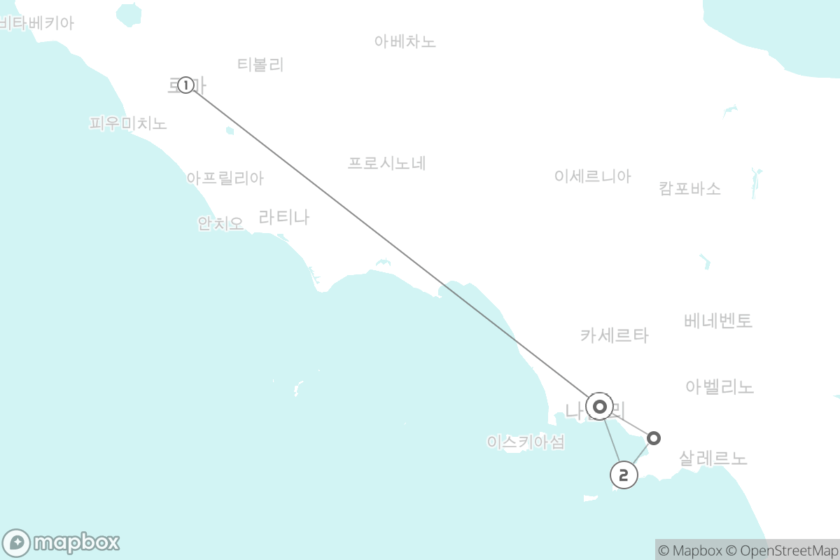 7일 루트 지도