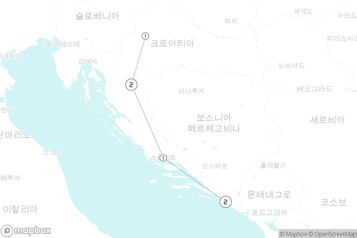 7일 루트 지도