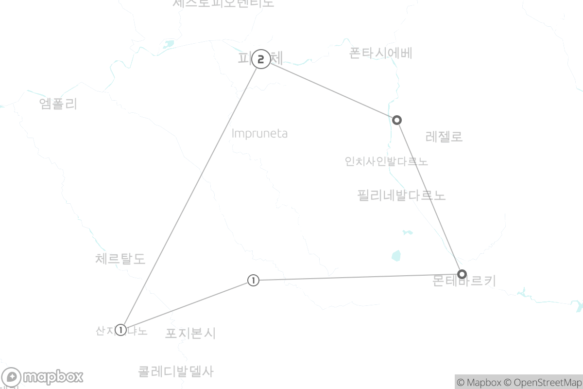7일 루트 지도