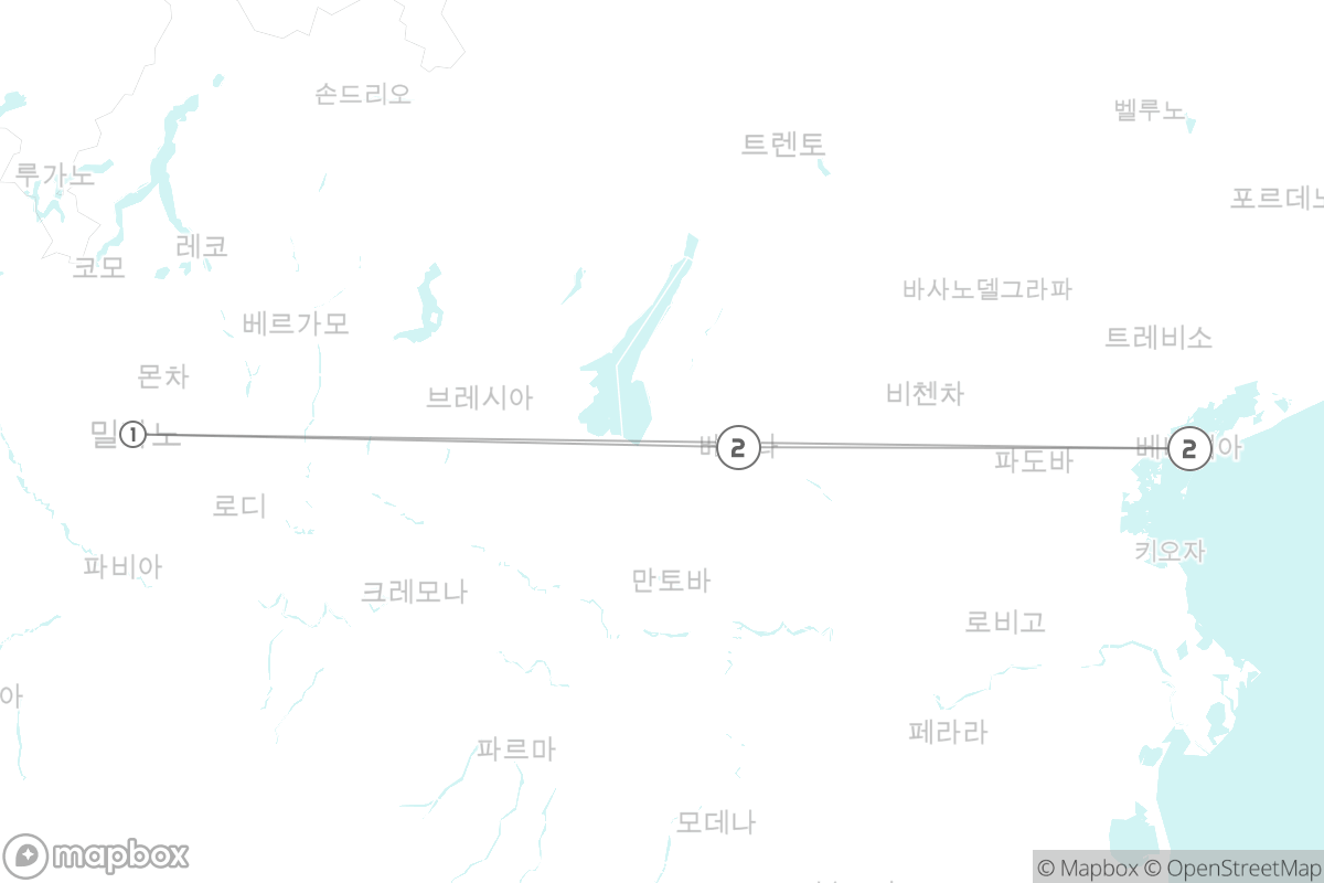 7일 루트 지도