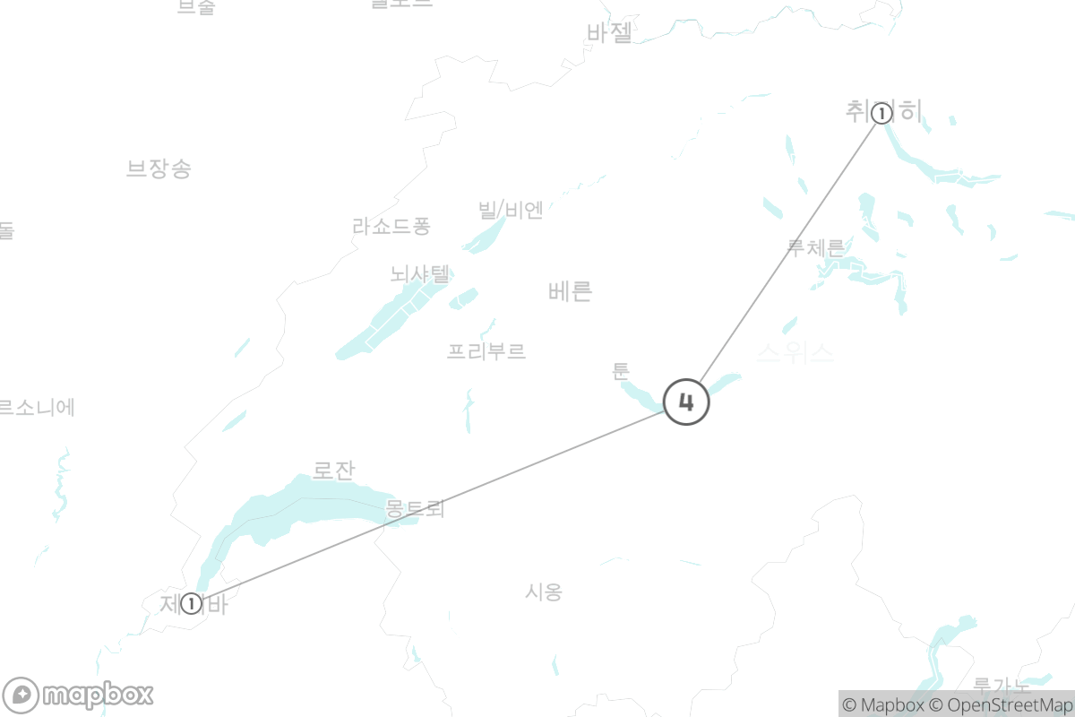 7일 루트 지도