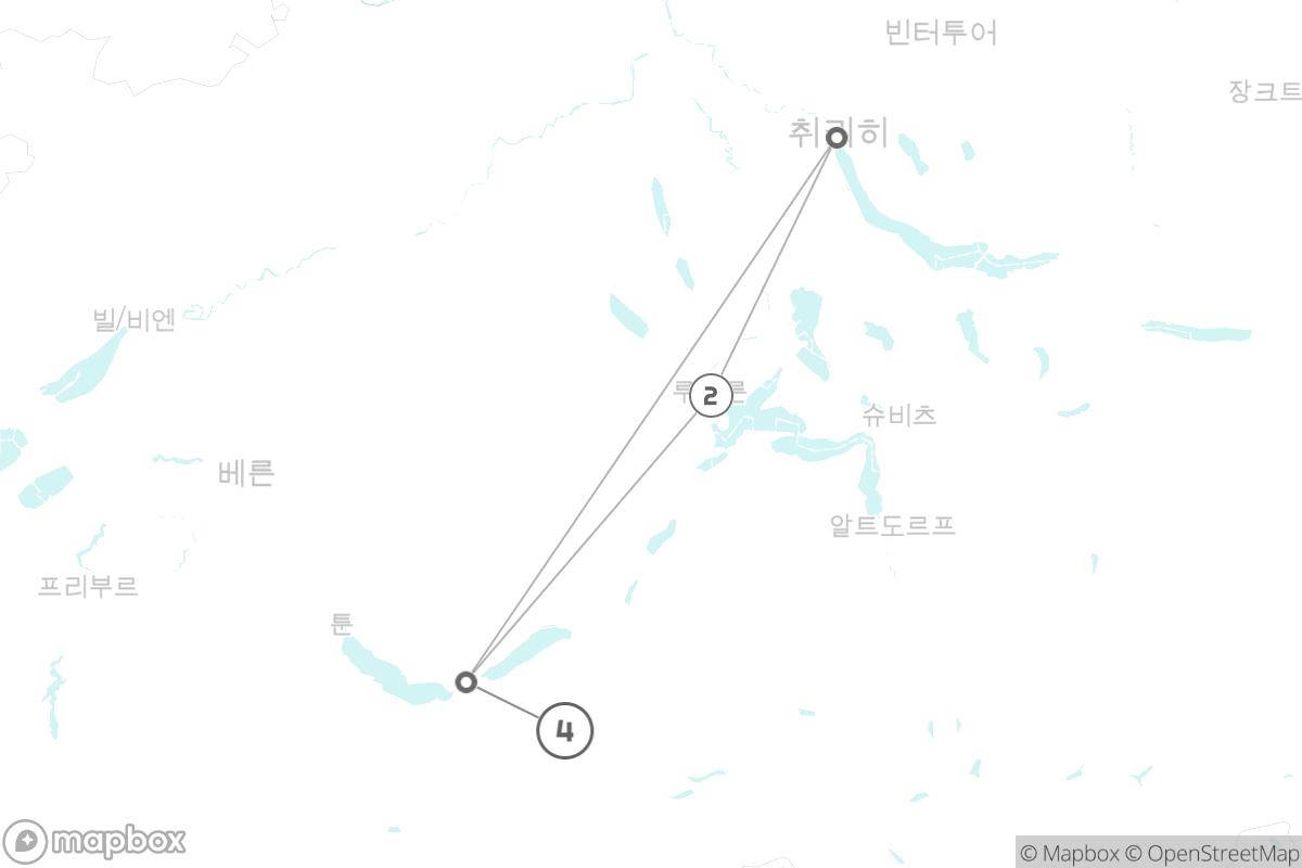 7일 루트 지도