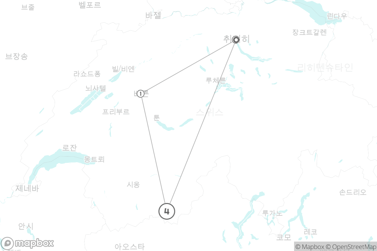 7일 루트 지도