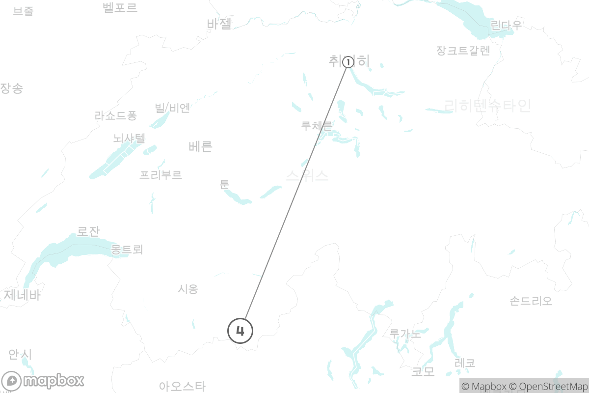 7일 루트 지도