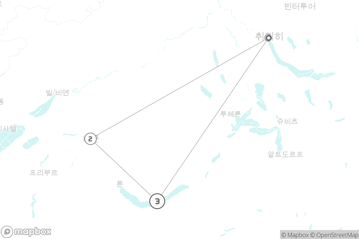 7일 루트 지도
