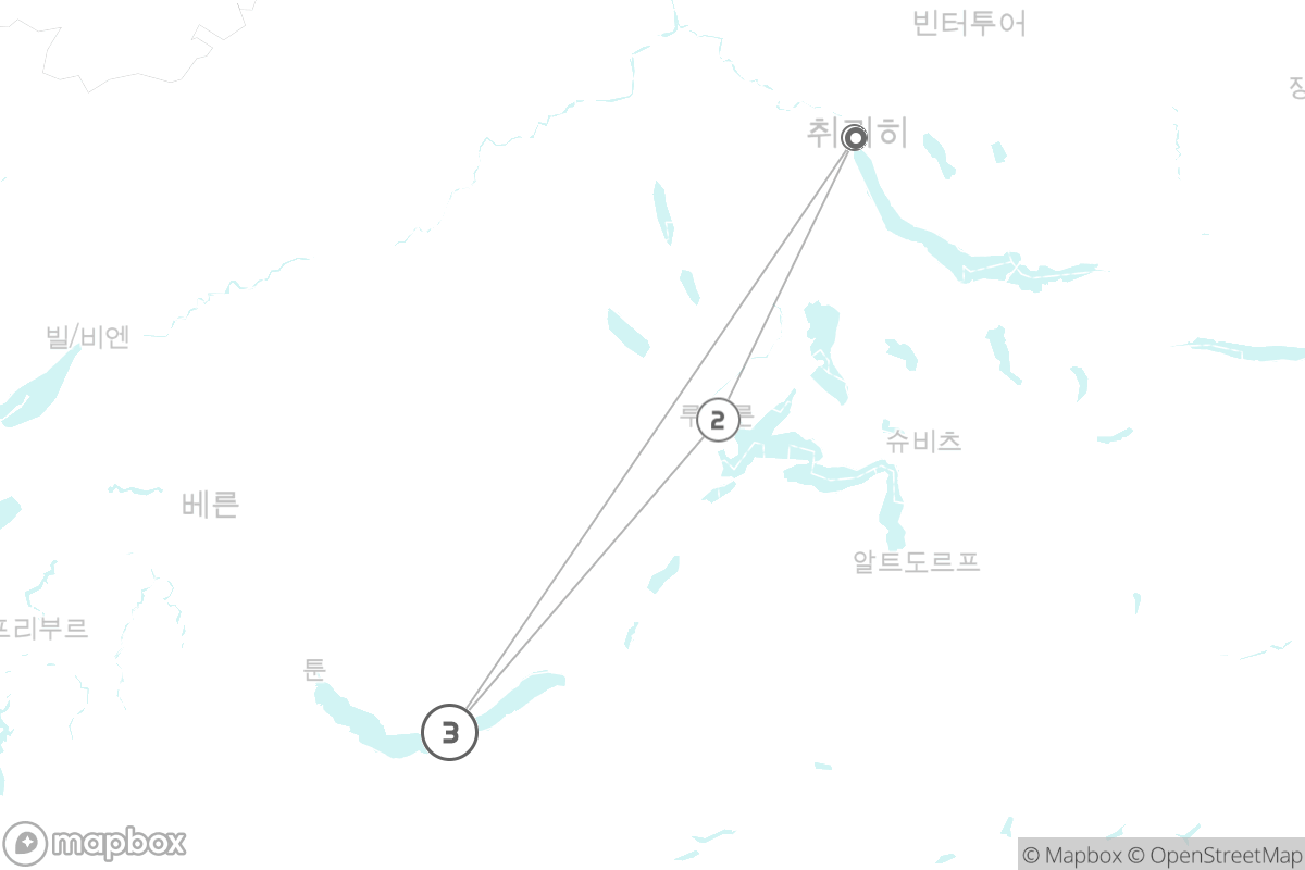 7일 루트 지도