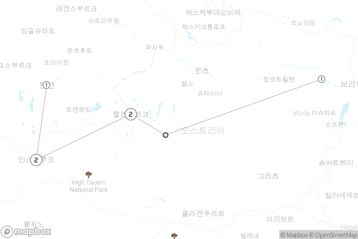 7일 루트 지도