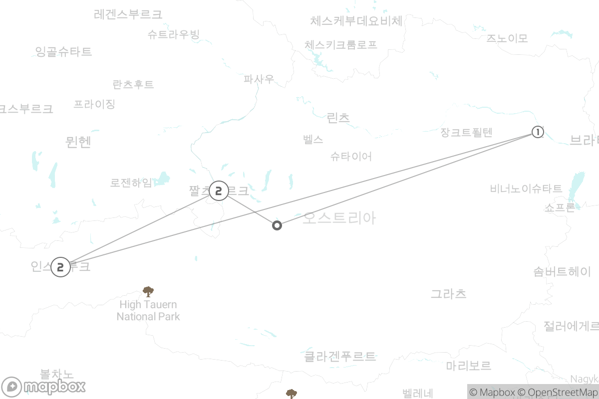 7일 루트 지도