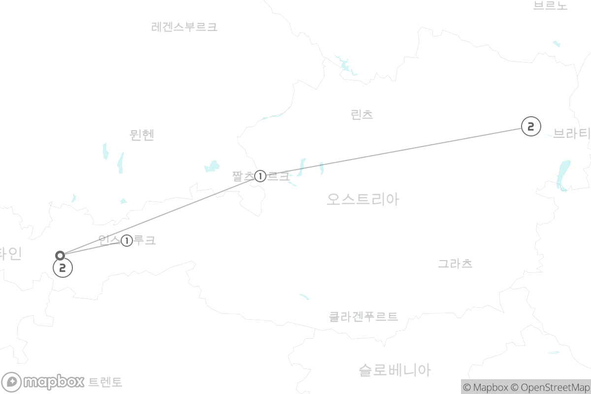 7일 루트 지도