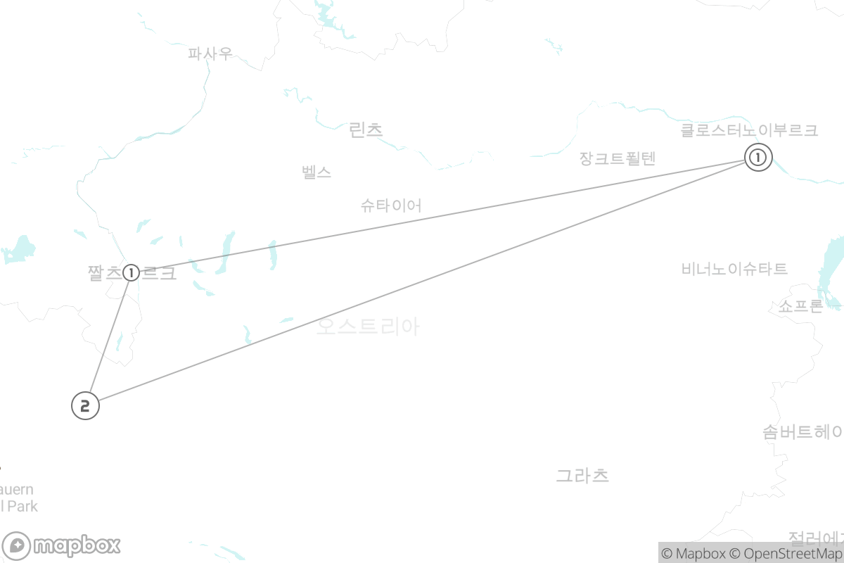 7일 루트 지도