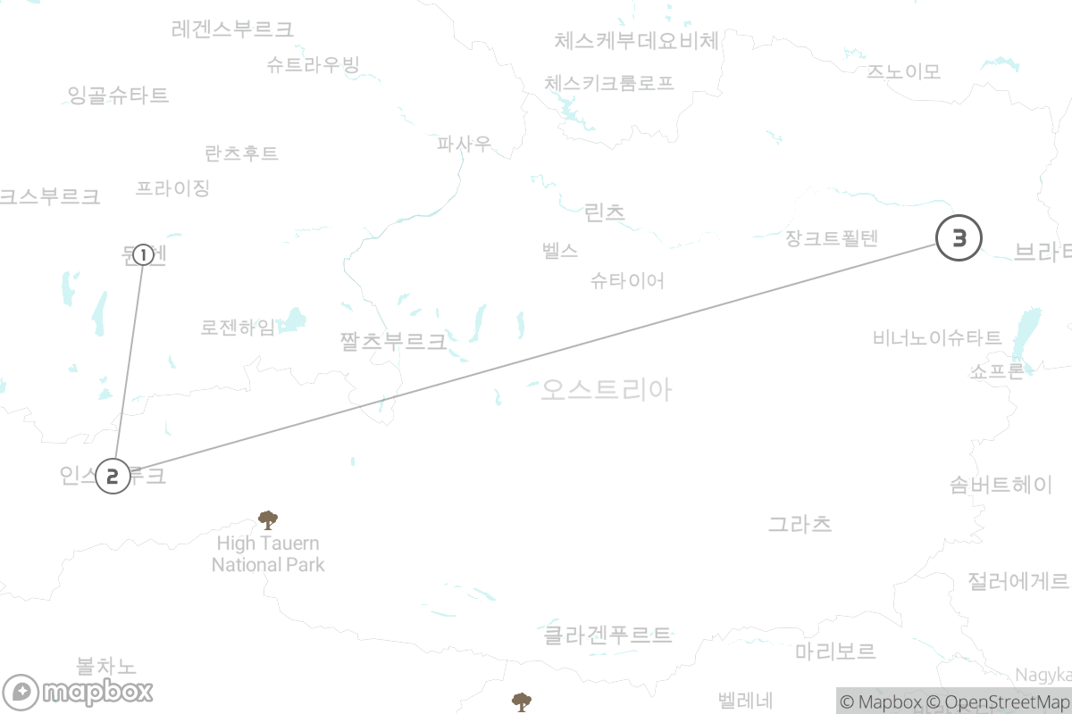 7일 루트 지도