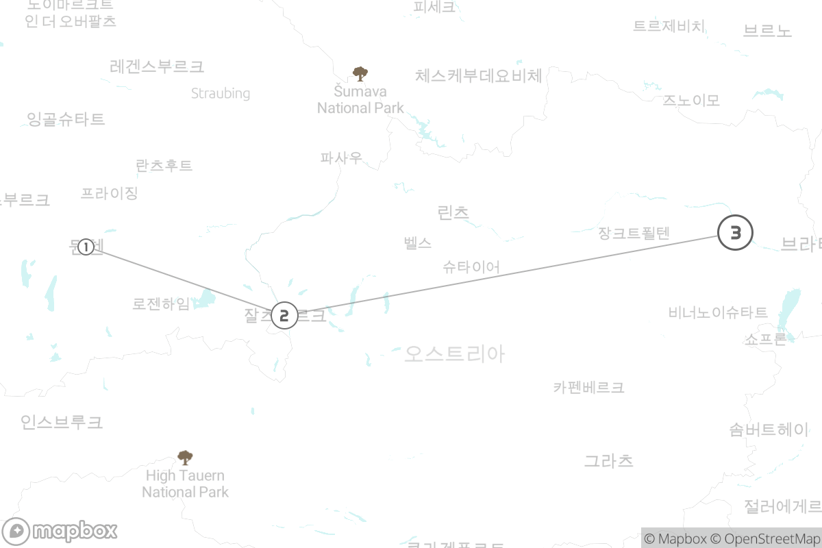 7일 루트 지도