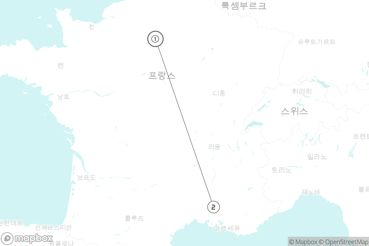 7일 루트 지도