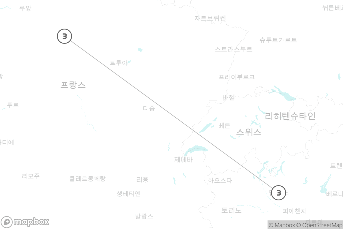 7일 루트 지도