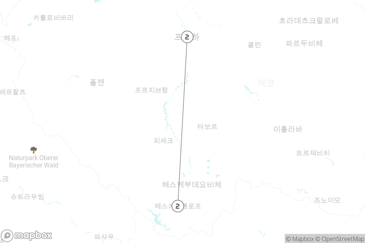 7일 루트 지도