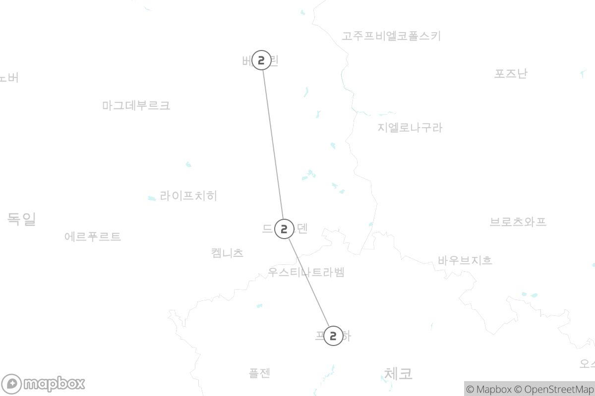 7일 루트 지도