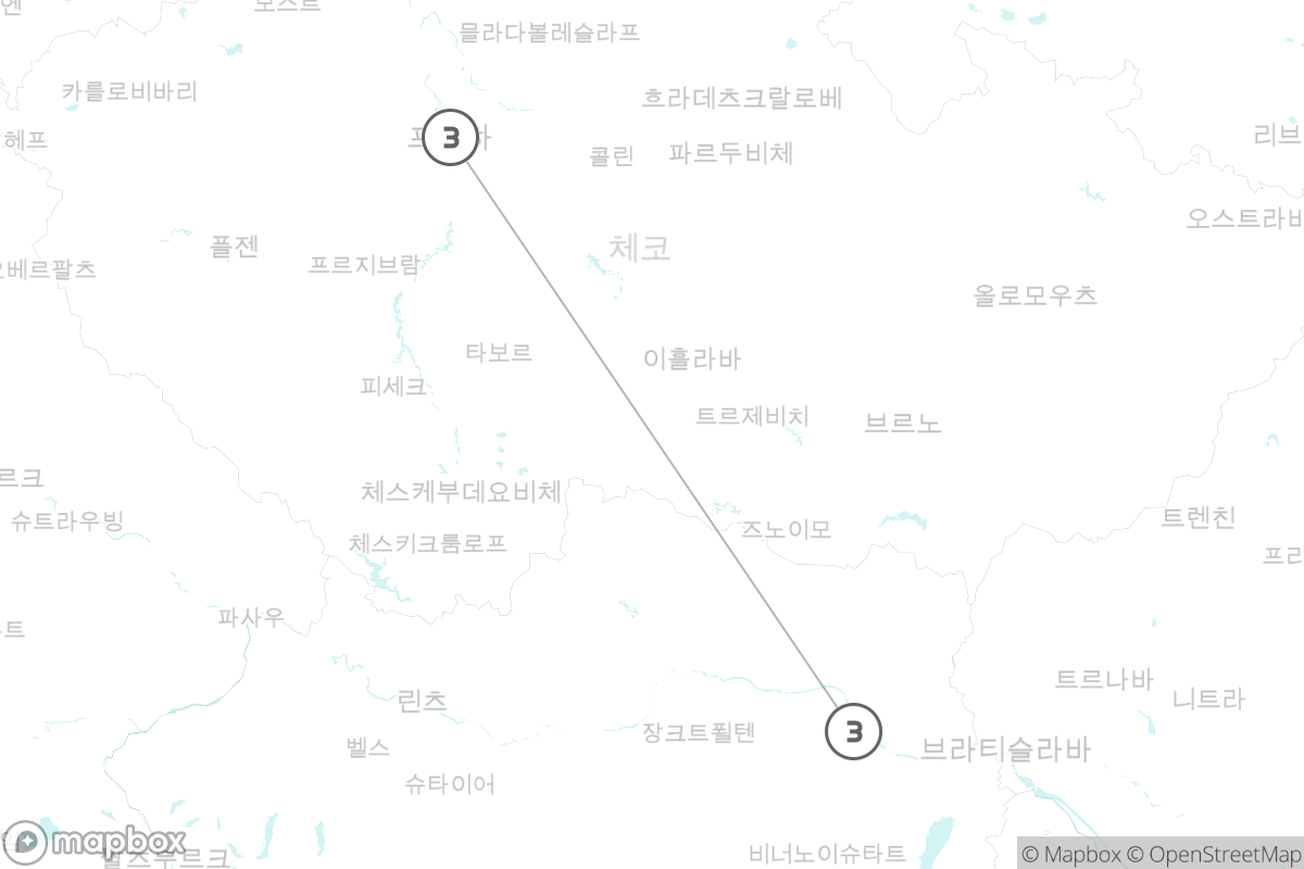 7일 루트 지도