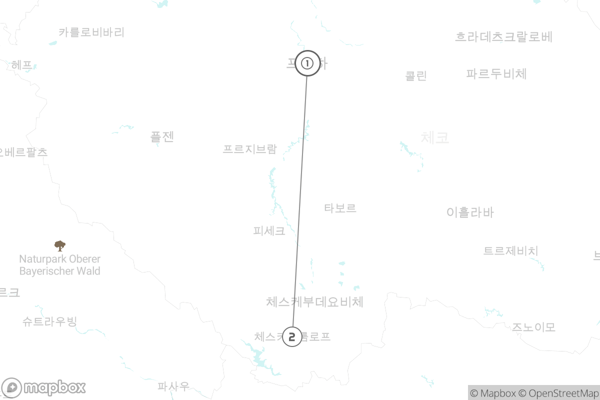 7일 루트 지도