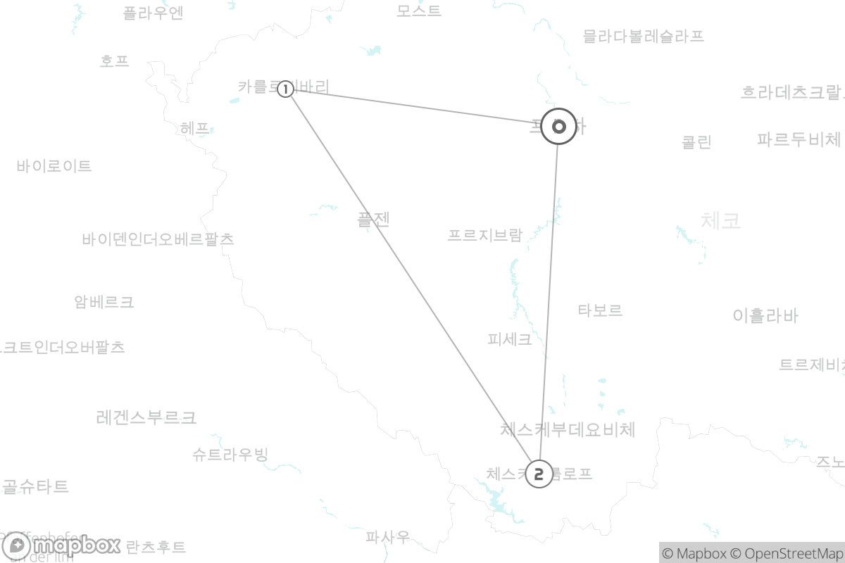 7일 루트 지도