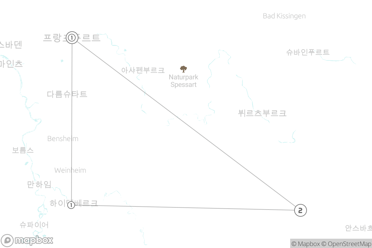 7일 루트 지도