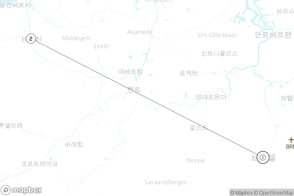 7일 루트 지도