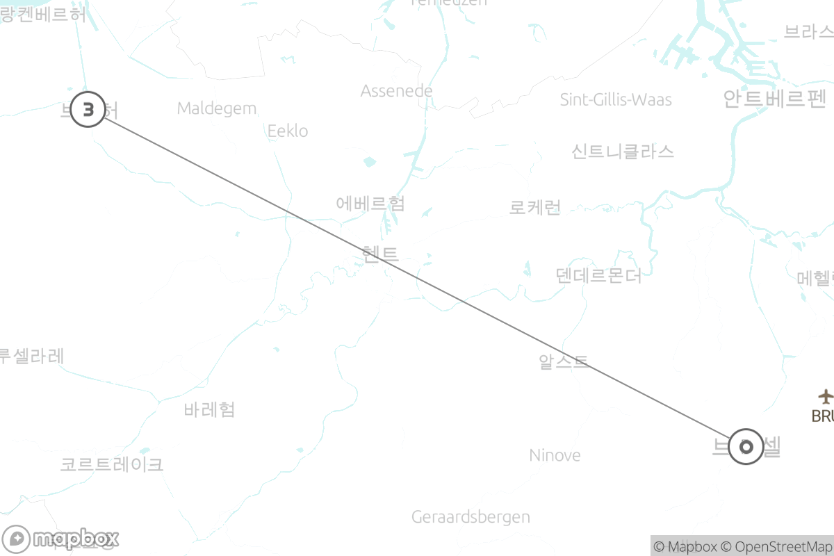 7일 루트 지도