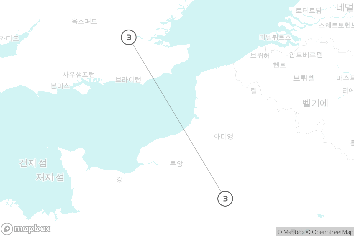 7일 루트 지도
