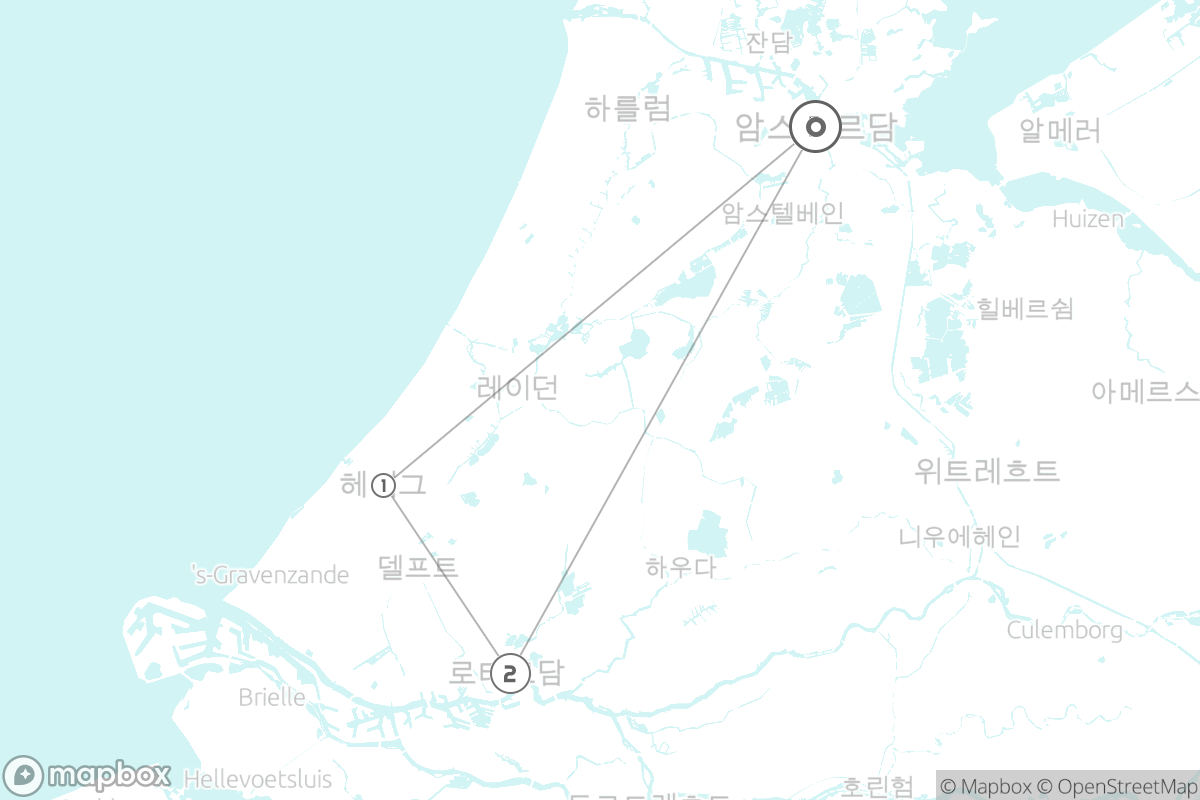 7일 루트 지도