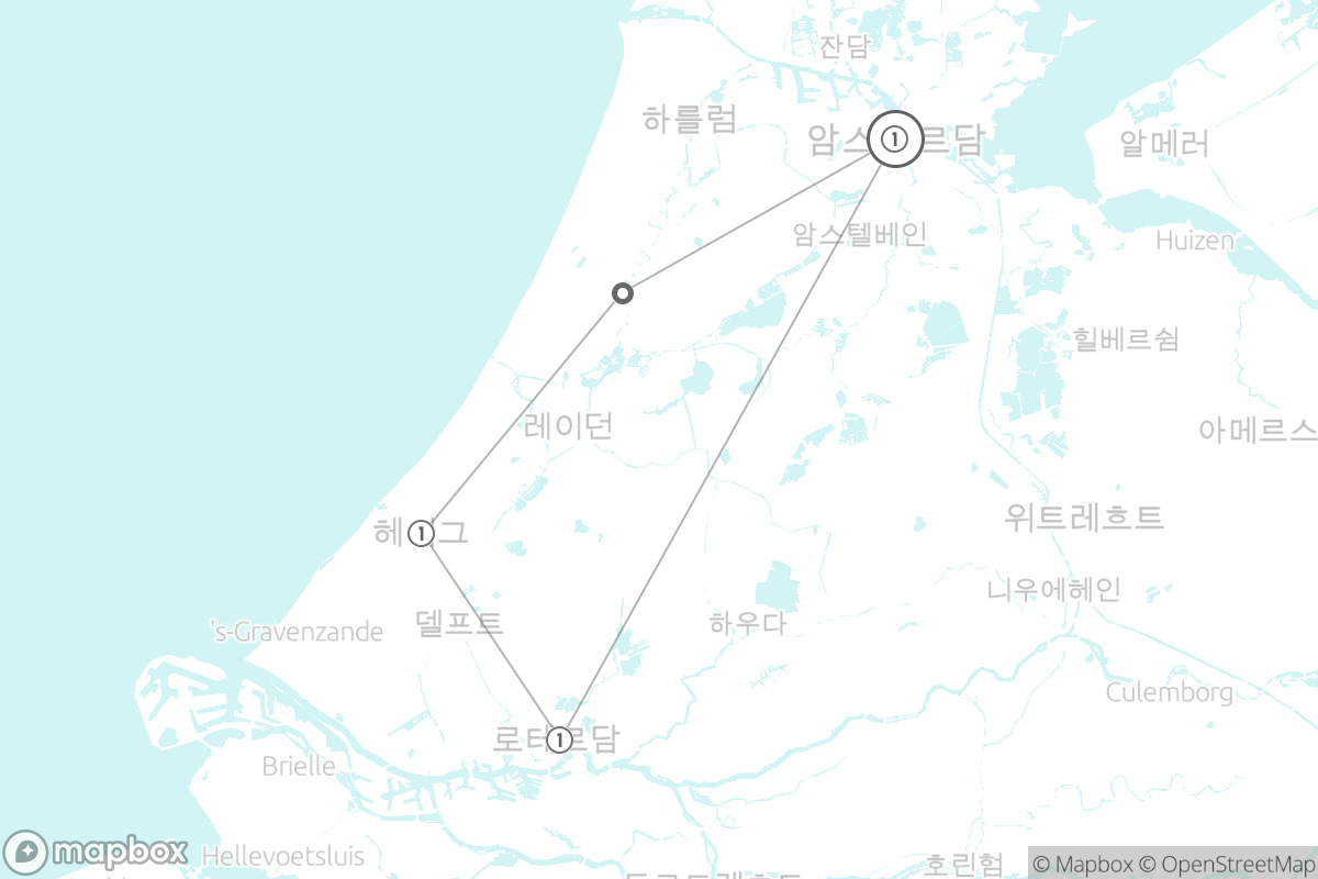 7일 루트 지도