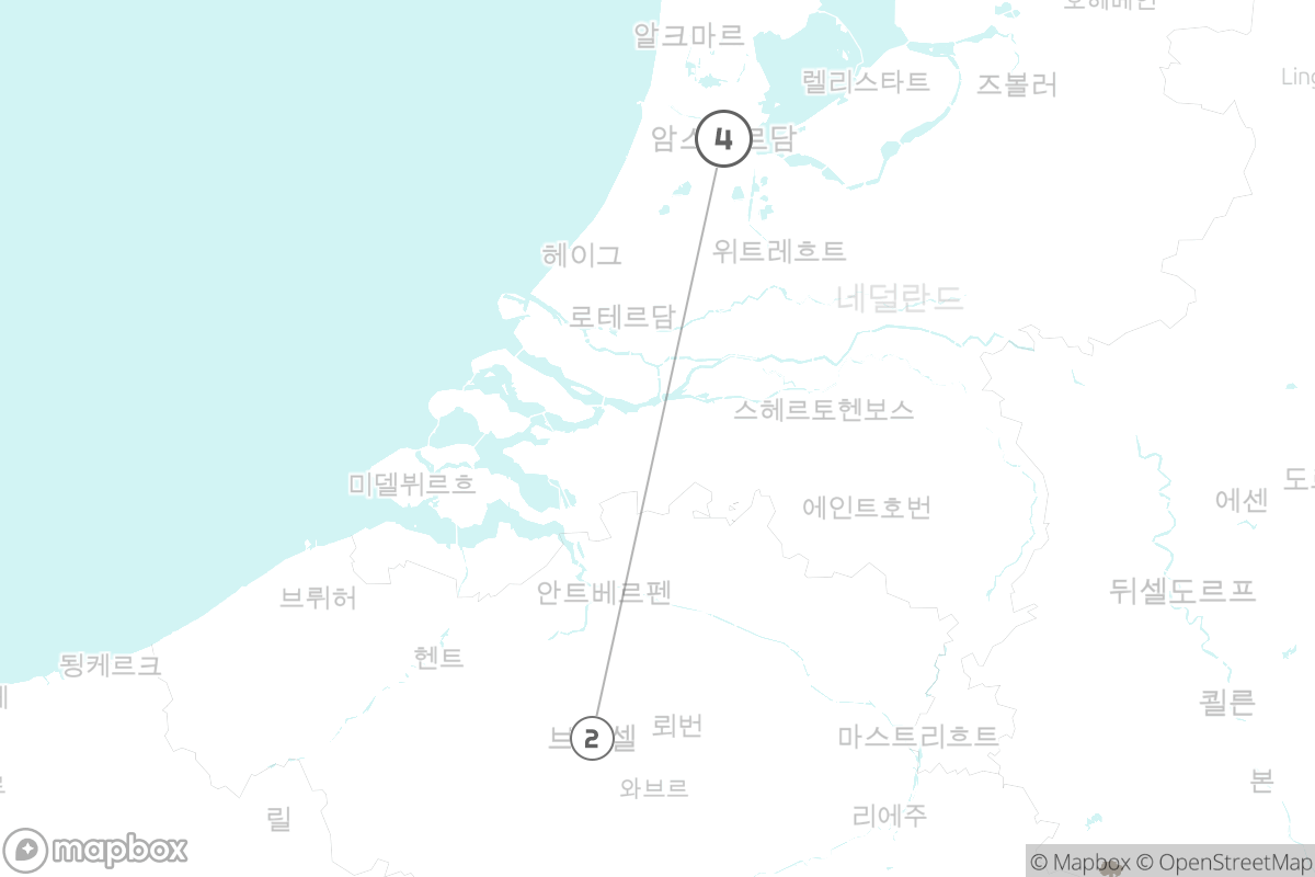 7일 루트 지도