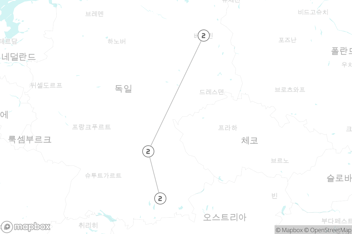 7일 루트 지도