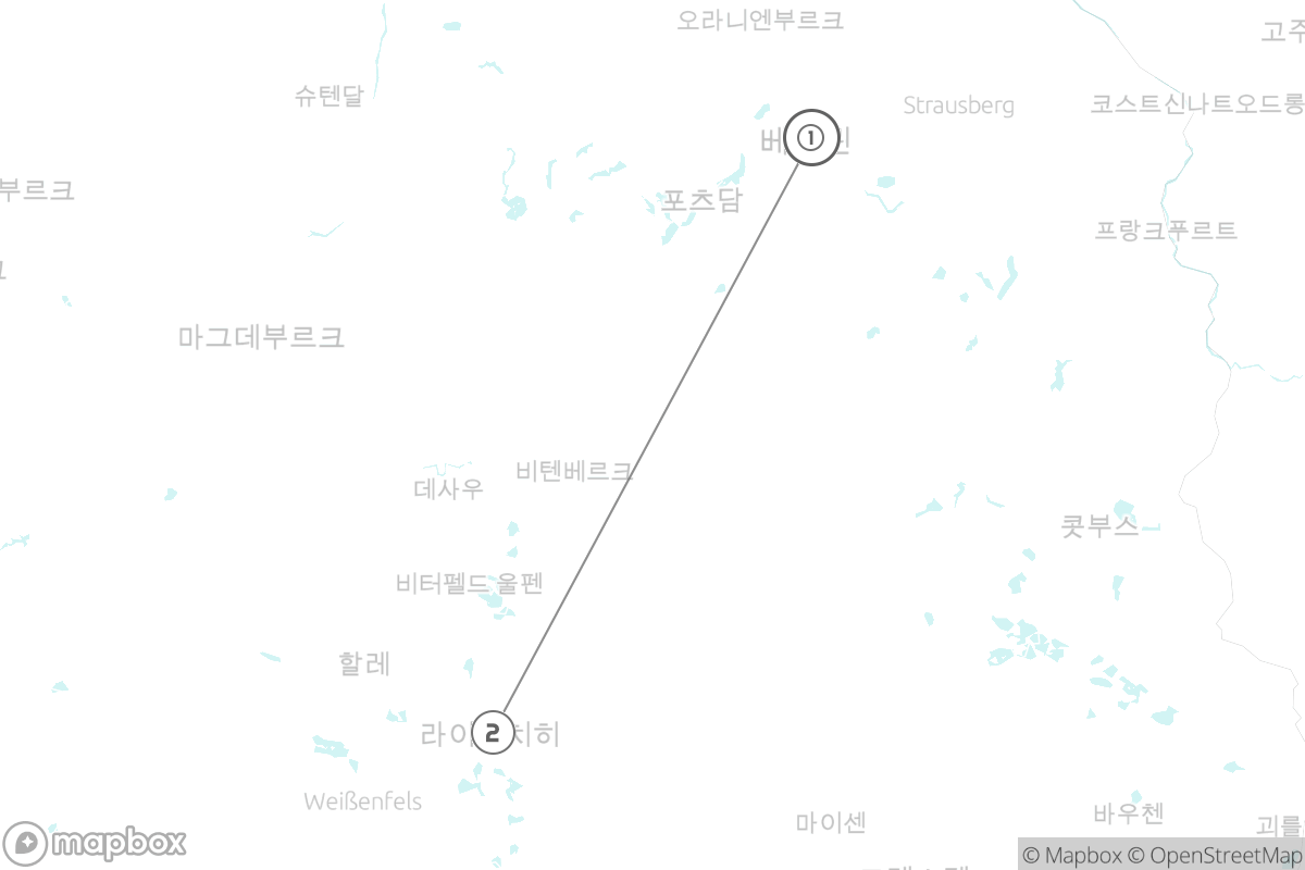 7일 루트 지도