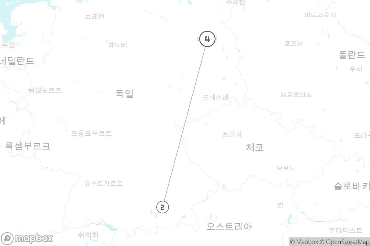 7일 루트 지도